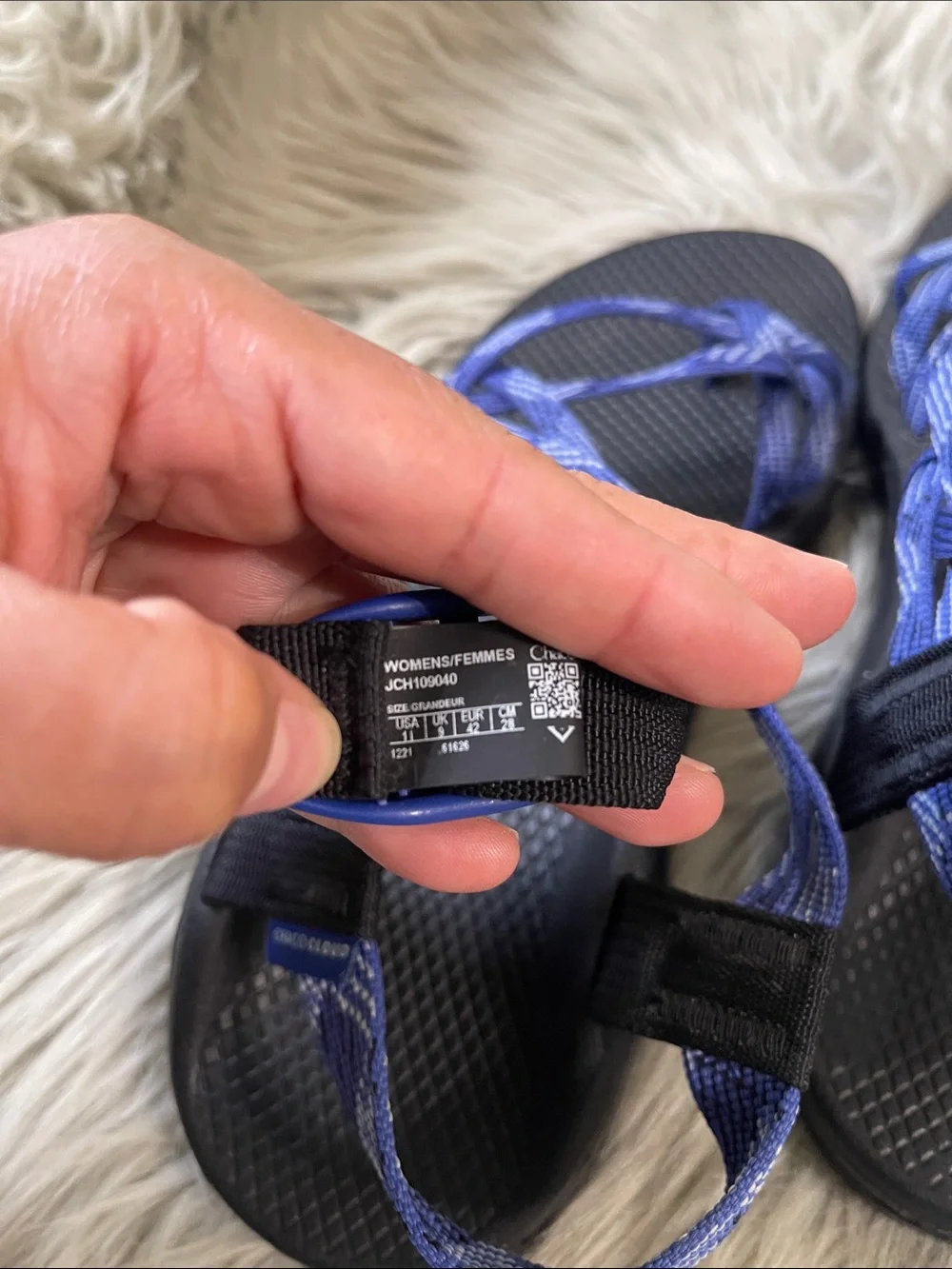 Chaco‎ Women’s Blue Strappy Hiking Sandals